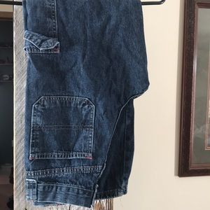 Boys Wrangler Adjustable Carpenter Jeans 14